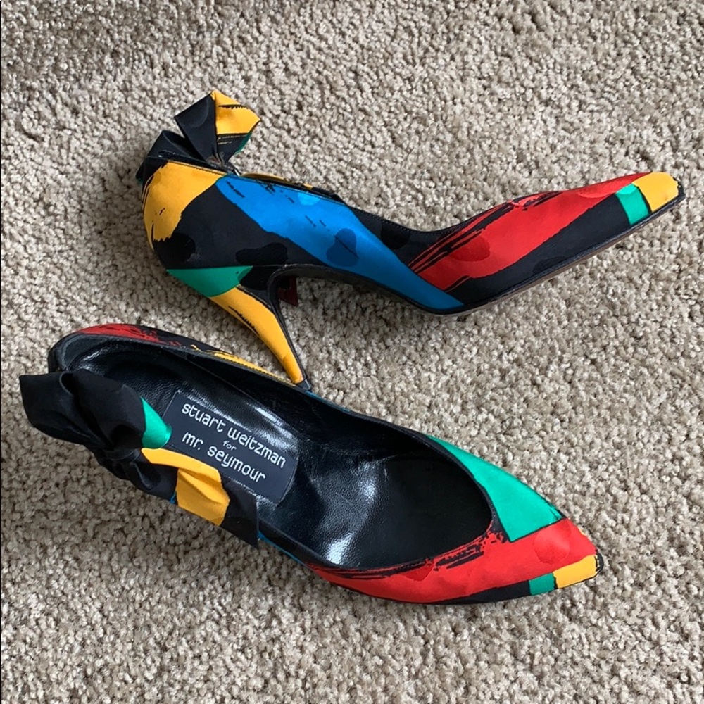 Vintage 80s Stuart Weitzman for Mr. seymour heels